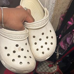 Crocs , white